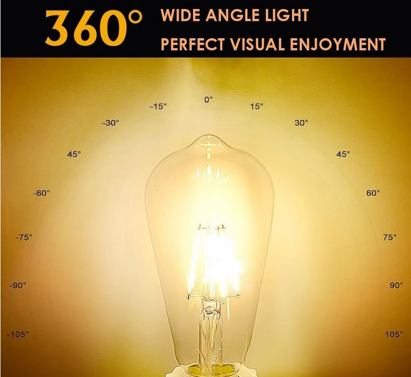 ampoule E27 LED vintage